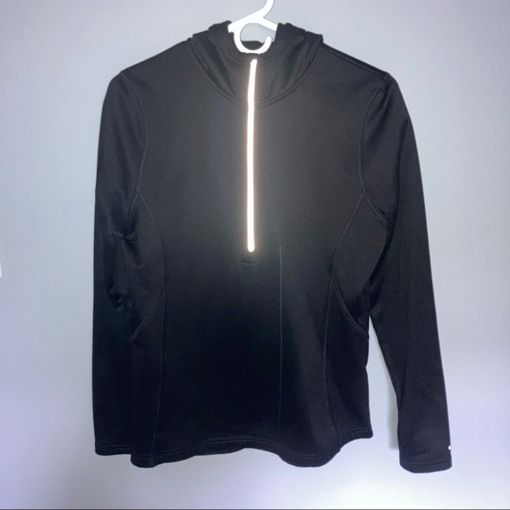 B1G1🌸 Plain Solid Half Zip Athletic Hoodie